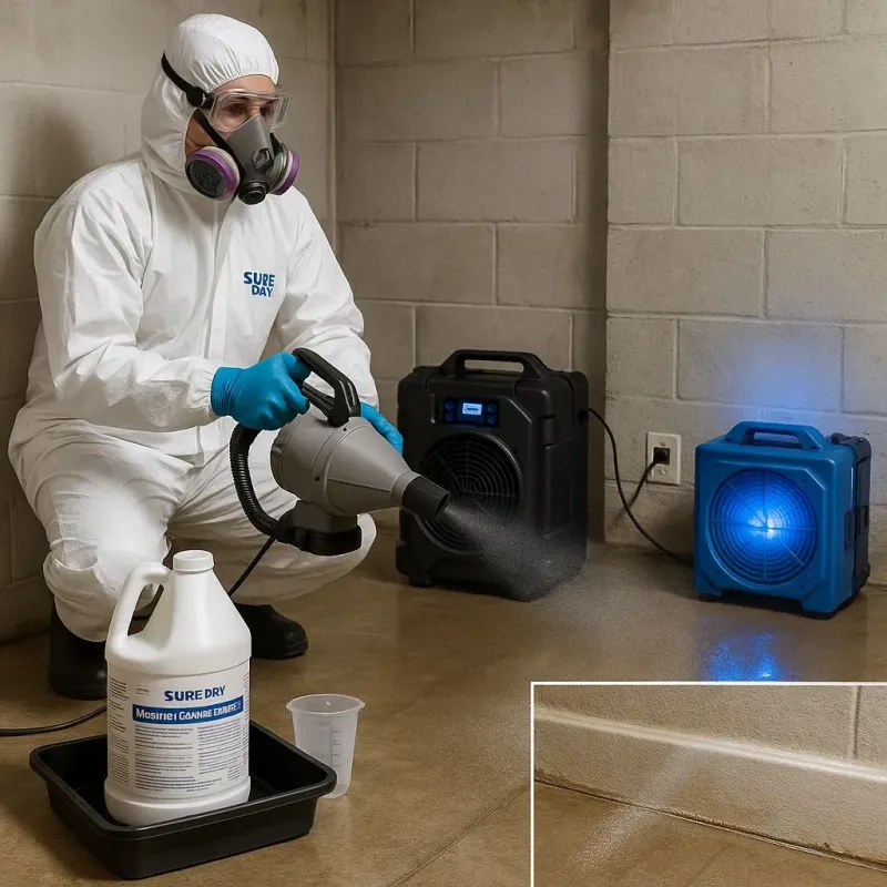 Sanitization and Odor Removal process in Canton, NC