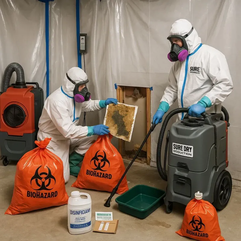 Contaminated Water Handling Protocols process in Canton, NC