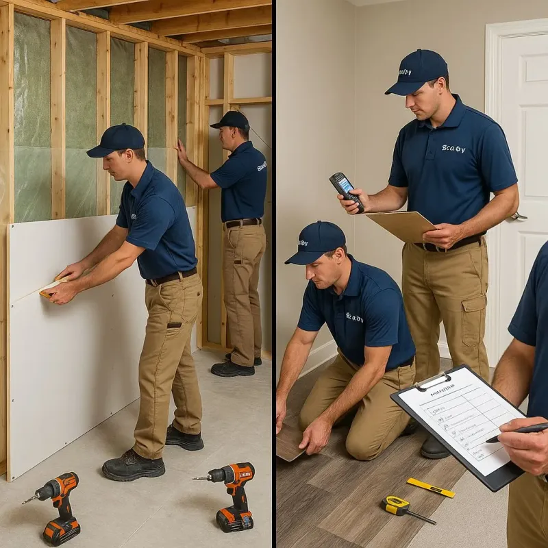 Repairs and Reconstruction process in Canton, NC