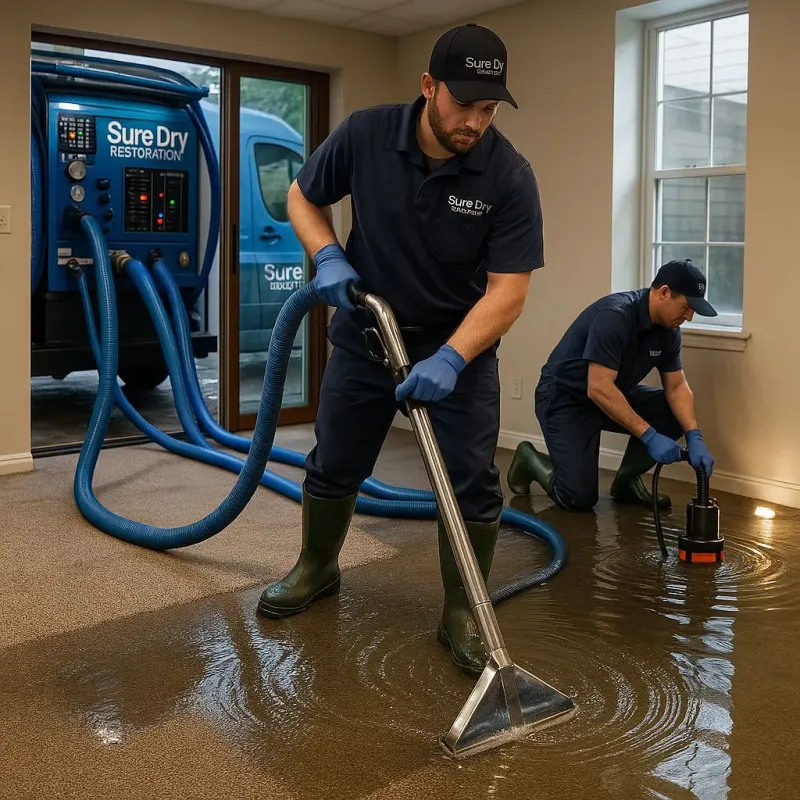 Water Extraction and Removal process in Canton, NC